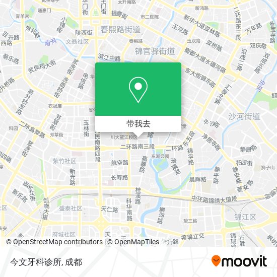 今文牙科诊所地图