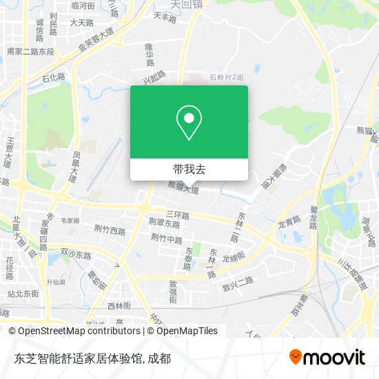 东芝智能舒适家居体验馆地图