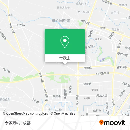 余家巷村地图