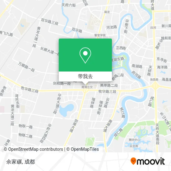 余家碾地图