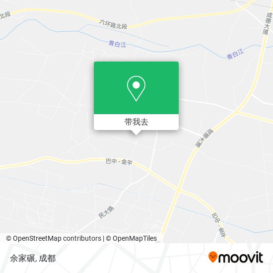 余家碾地图