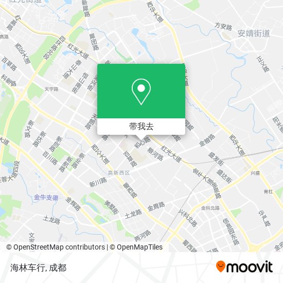 海林车行地图