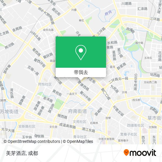 美芽酒店地图