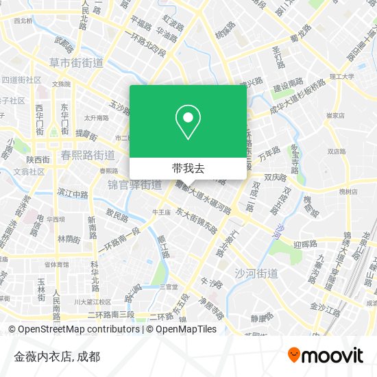 金薇内衣店地图
