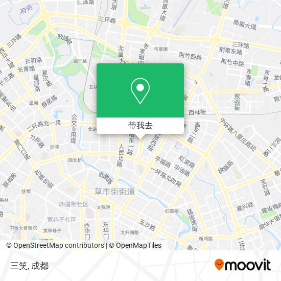 三笑地图