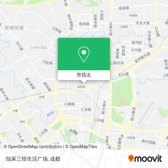陆家三组生活广场地图