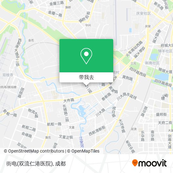 街电(双流仁港医院)地图