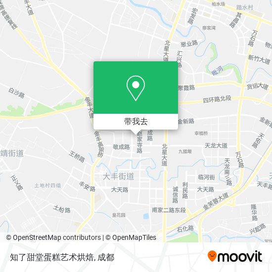 知了甜堂蛋糕艺术烘焙地图