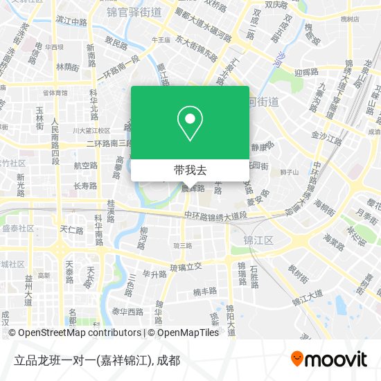 立品龙班一对一(嘉祥锦江)地图