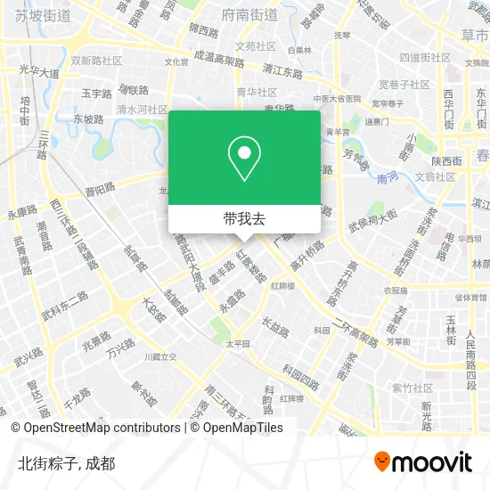 北街粽子地图