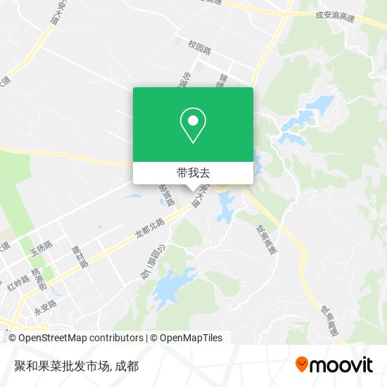 聚和果菜批发市场地图