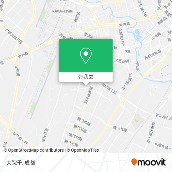 大院子地图