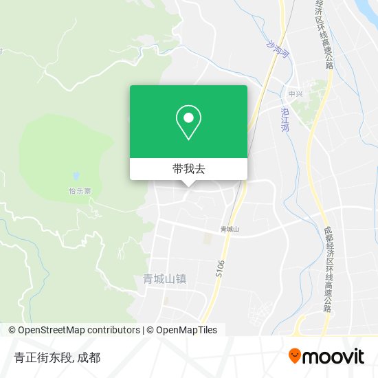 青正街东段地图