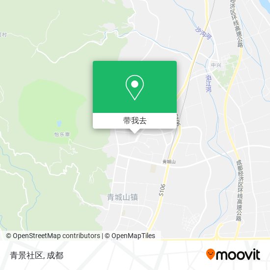 青景社区地图