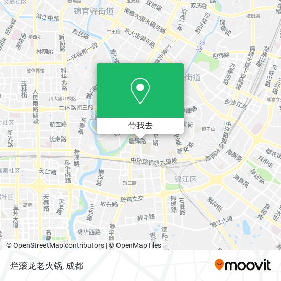 烂滚龙老火锅地图