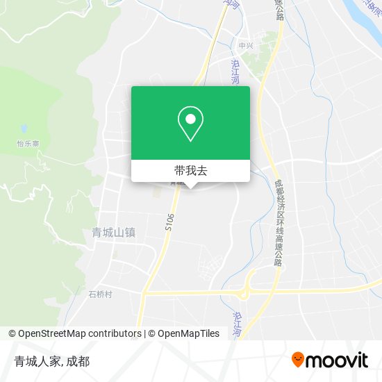 青城人家地图