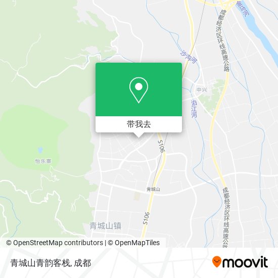 青城山青韵客栈地图