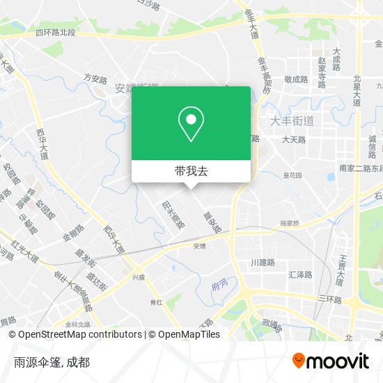 雨源伞篷地图