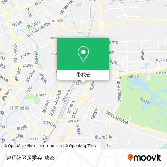 迎晖社区居委会地图