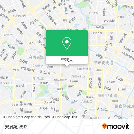安居苑地图