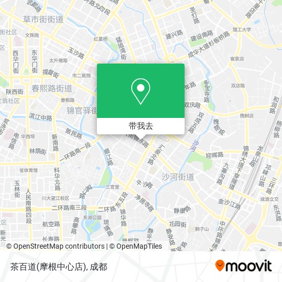 茶百道(摩根中心店)地图