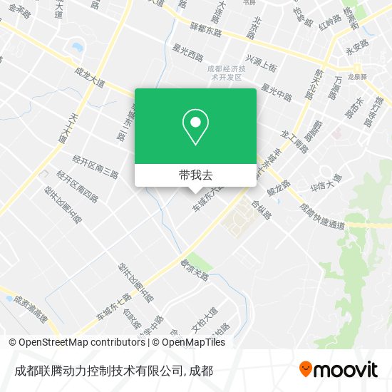 成都联腾动力控制技术有限公司地图
