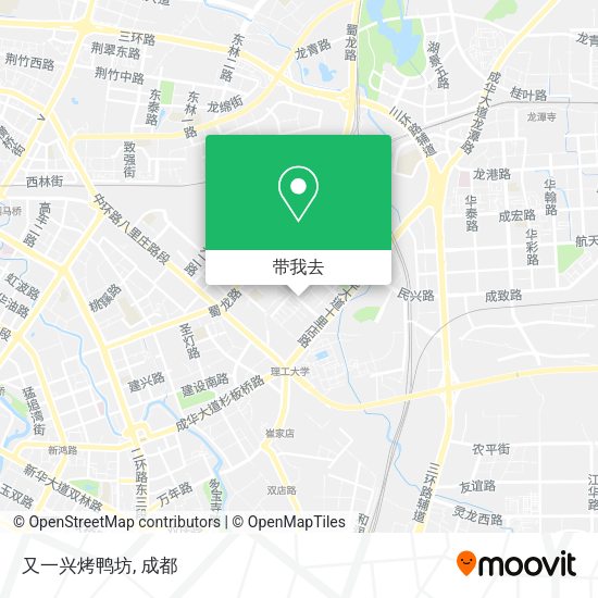 又一兴烤鸭坊地图