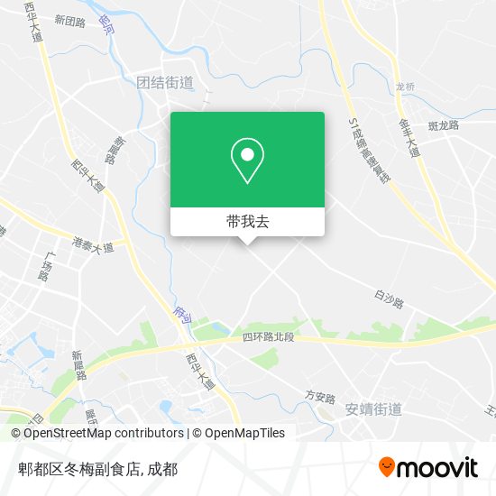 郫都区冬梅副食店地图