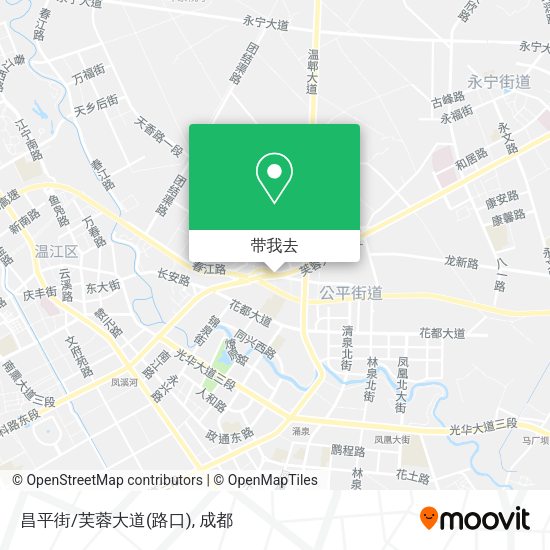 昌平街/芙蓉大道(路口)地图