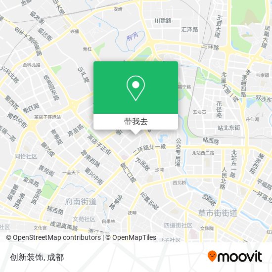 创新装饰地图
