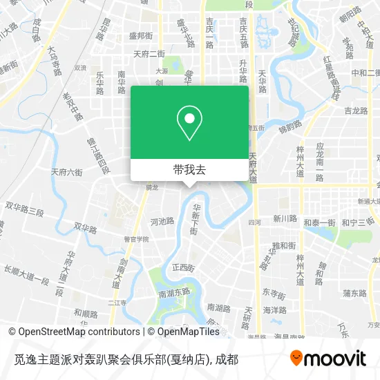 觅逸主题派对轰趴聚会俱乐部(戛纳店)地图