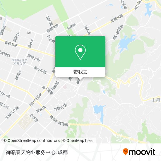 御嶺春天物业服务中心地图
