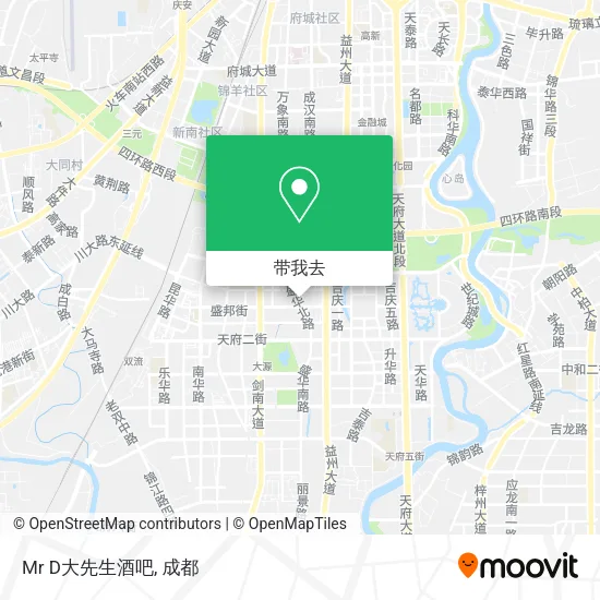 Mr D大先生酒吧地图