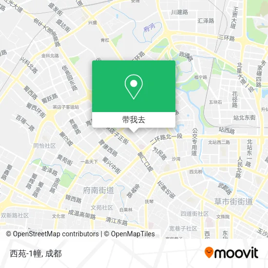 西苑-1幢地图