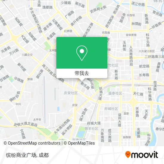 缤纷商业广场地图