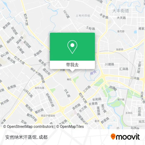 安然纳米汗蒸馆地图