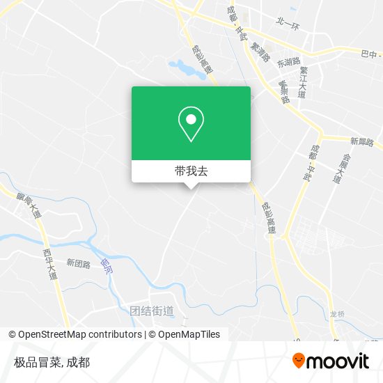 极品冒菜地图