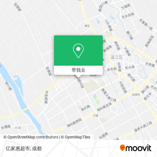 亿家惠超市地图