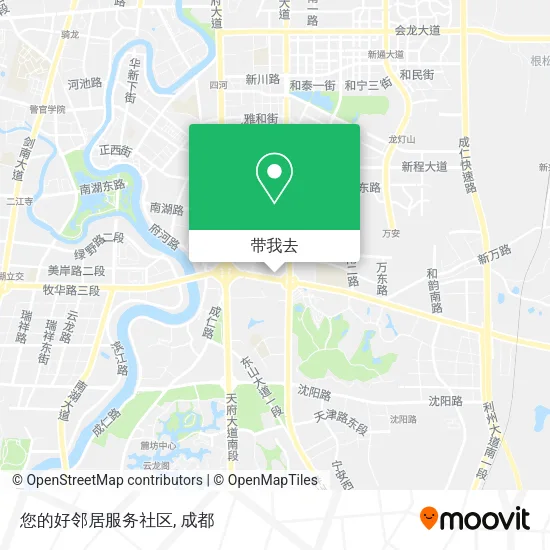 您的好邻居服务社区地图
