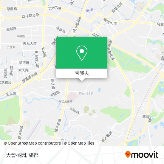 大曾桃园地图