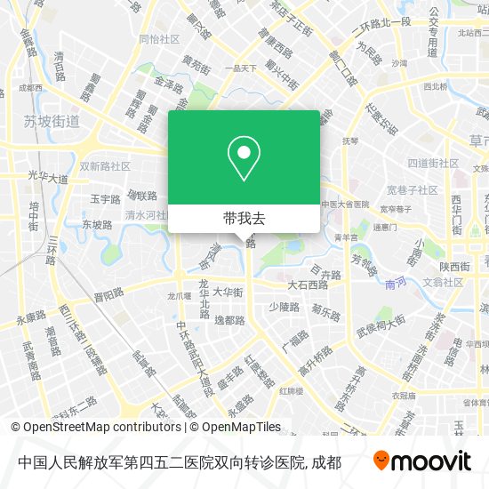 中国人民解放军第四五二医院双向转诊医院地图