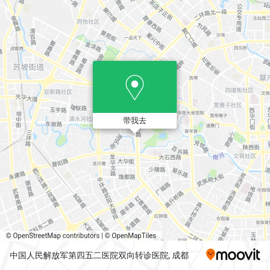 中国人民解放军第四五二医院双向转诊医院地图