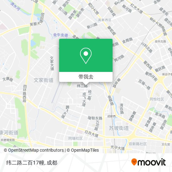 纬二路二百17幢地图