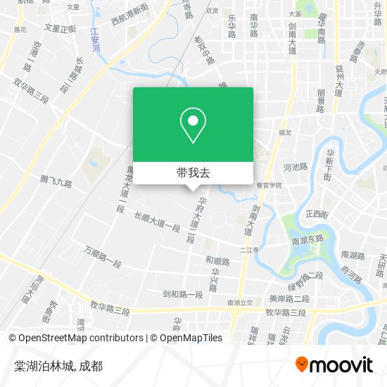 棠湖泊林城地图