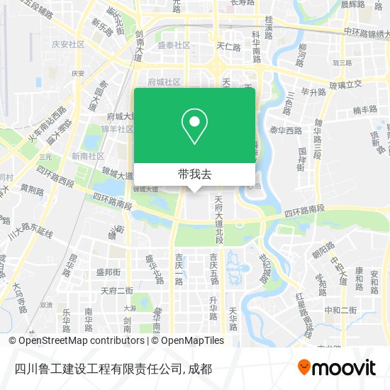 四川鲁工建设工程有限责任公司地图