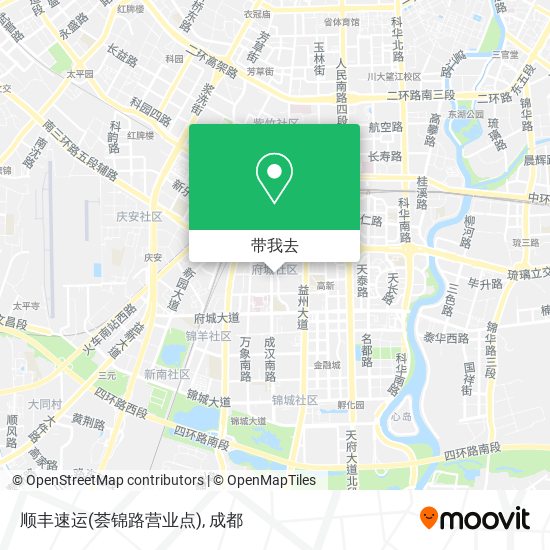顺丰速运(荟锦路营业点)地图