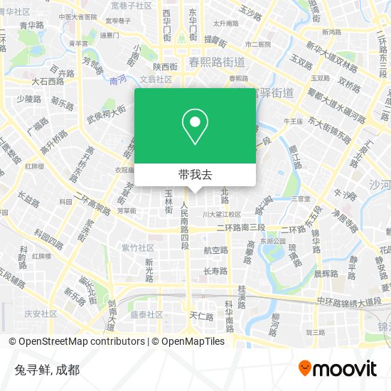 兔寻鲜地图