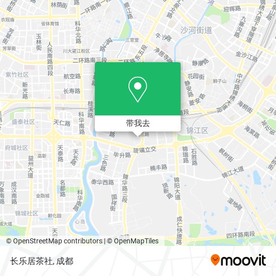 长乐居茶社地图
