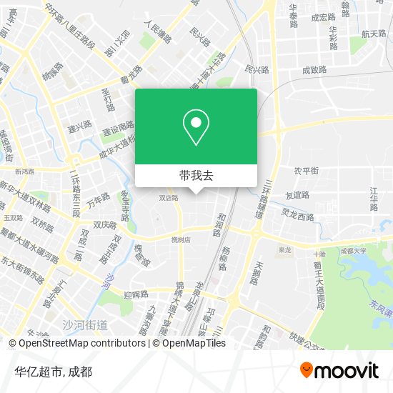华亿超市地图