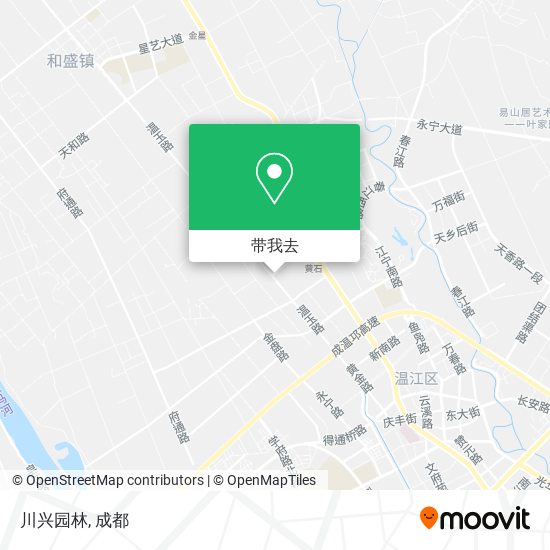 川兴园林地图